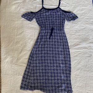 Kids blue Old Navy long dress